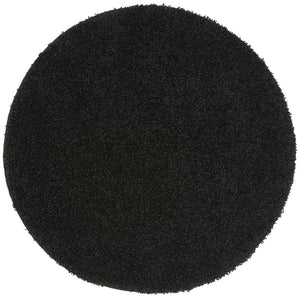 Black Washable & Non Slip Shaggy Rug - My Rug