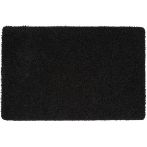 Black Washable & Non Slip Shaggy Rug - My Rug