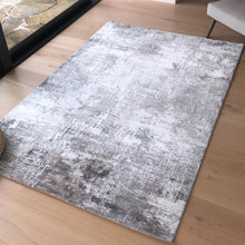 Load image into Gallery viewer, Modern Soft Grey Abstract Living Room Rug - Tuscana