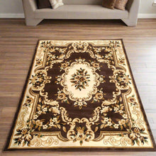 Load image into Gallery viewer, Brown Traditional Living Room Rug -  Excellence